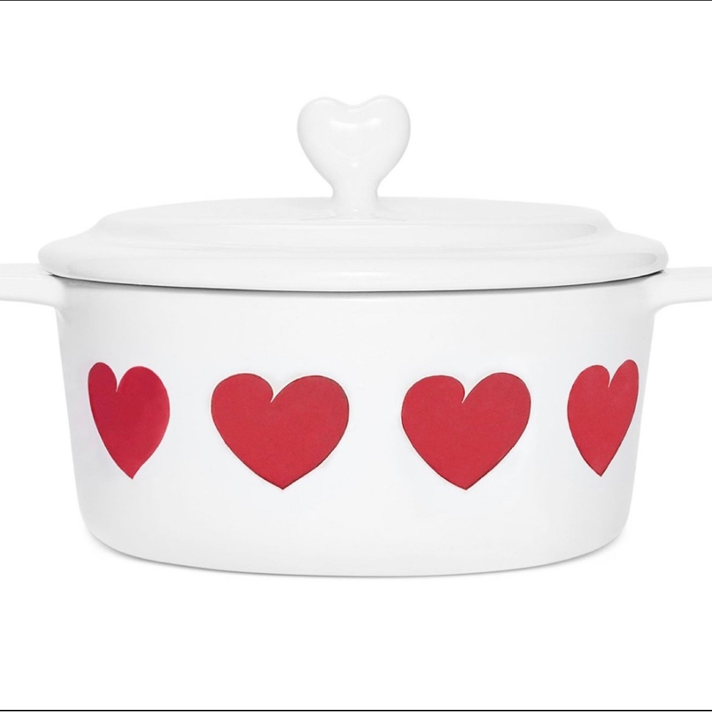 Porcelain Heart Cookware - Picture 2 of 7